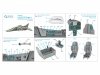 Quinta Studio QD48660 MiG-27M Flogger-J 3D-Printed & coloured Interior on decal paper (Trumpeter) 1/48